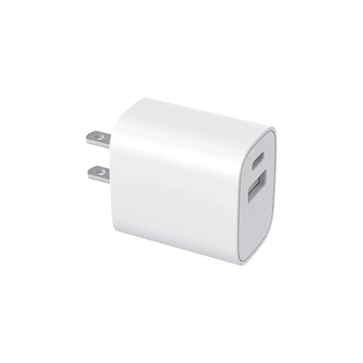 Universal 5V 3A 9V 2.22A USB C และ USB A Charger 20W Mini PD Charger